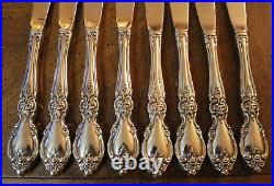 40 Pce Oneida Community Stainless Steel Flatware Louisiana Forks Spoons Knives