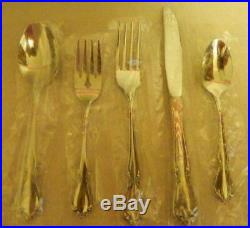 40 Pcs NEW 8 5 PIECE PLACE SETTINGS ONEIDA CHATEAU FLATWARE DELUXE STAINLESS