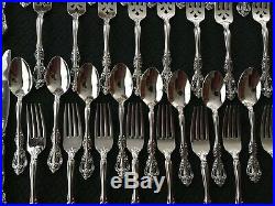 40 Pieces Full 5 Piece Service For 8 Oneida Michelangelo Stainless Steel