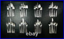 40 Vtg Stainless Flatware Mismatched Japan EKCO National Interpur Oneida Mixed