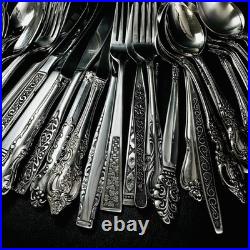 40 Vtg Stainless Flatware Mismatched Japan EKCO National Interpur Oneida Mixed