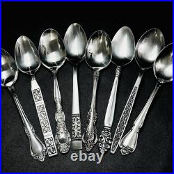 40 Vtg Stainless Flatware Mismatched Japan EKCO National Interpur Oneida Mixed