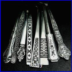 40 Vtg Stainless Flatware Mismatched Japan EKCO National Interpur Oneida Mixed