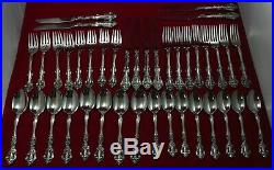 40 pc ONEIDA cubed 8 place settings MICHELANGELO stainless flatware