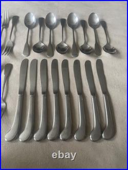 41 Piece Oneida INDEPENDENCE 3 Tine Dinner Forks Deluxe Stainless Flatware Set