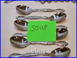 42 Pieces Oneida Cantata Stainless Flatware