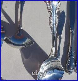 43 Pc Oneida Community Brahms Stainless Steel Flatware Serving Fork Spoon Knife