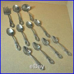 43 Pcs Oneida Cube Stainless Flatware TOUJOURS