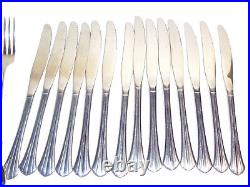 43 Pcs Oneida RUSHMORE Flatware Dinner Fork Teaspoon Knife Deluxe Stainless