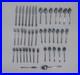 43-Piece Oneida 1881 Rogers Arbor Rose Flatware Set, Vintage True Rose Stainless