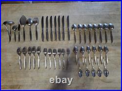 43 pcs DRIFTWOOD Community Oneida Stainless Includes Serving Pieces