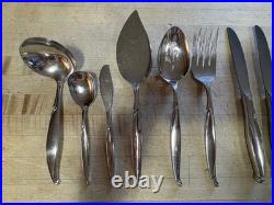 43 pcs DRIFTWOOD Community Oneida Stainless Includes Serving Pieces