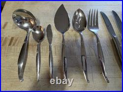 43 pcs DRIFTWOOD Community Oneida Stainless Includes Serving Pieces