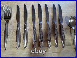 43 pcs DRIFTWOOD Community Oneida Stainless Includes Serving Pieces