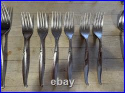 43 pcs DRIFTWOOD Community Oneida Stainless Includes Serving Pieces
