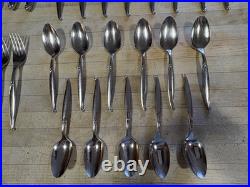 43 pcs DRIFTWOOD Community Oneida Stainless Includes Serving Pieces