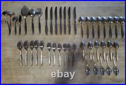 43 pcs DRIFTWOOD Community Oneida Stainless Includes Serving Pieces