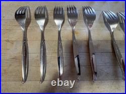 43 pcs DRIFTWOOD Community Oneida Stainless Includes Serving Pieces