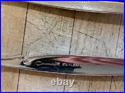 43 pcs DRIFTWOOD Community Oneida Stainless Includes Serving Pieces