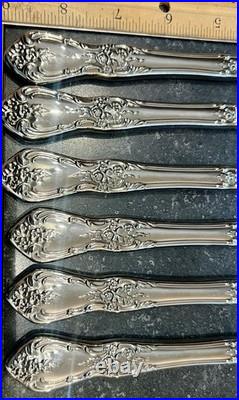 44 Pics Oneida Distinction Deluxe HH Stainless Including 8 SERVING PIECES Mint