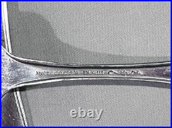 44 Piece Set 1881 ROGERS STAINLESS ONEIDA FLATWARE LIGHTLY USED TWILIGHT