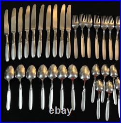 44 x Vintage ONEIDA USA Paradox Frost & Glossy Stainless Steel Lot Discontinued 44 x Vintage ONEIDA USA Paradox Frost & Glossy Stainless Steel Lot Discontinued