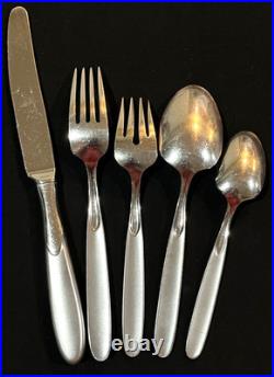 44 x Vintage ONEIDA USA Paradox Frost & Glossy Stainless Steel Lot Discontinued 44 x Vintage ONEIDA USA Paradox Frost & Glossy Stainless Steel Lot Discontinued