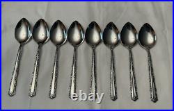 46 PCS Oneida CHERIE Stainless Steel Flatware Forks Knives Spoons Serving + Ches