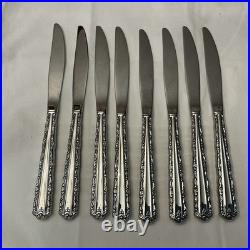 46 PCS Oneida CHERIE Stainless Steel Flatware Forks Knives Spoons Serving + Ches 46 PCS Oneida CHERIE Stainless Steel Flatware Forks Knives Spoons Serving + Ches