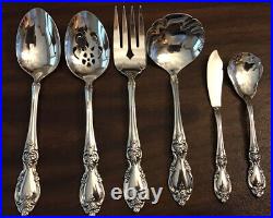 46 Pieces Oneida Community LOUISIANA Stainless 8 Place Setting +6Serving Pieces