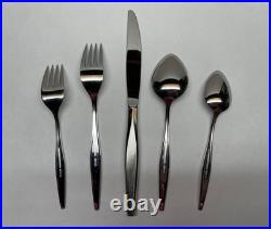 47pc Oneida Wm A Rogers Premier Windrift Stainless Flatware Set Service for 8