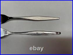 47pc Oneida Wm A Rogers Premier Windrift Stainless Flatware Set Service for 8