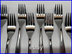 47pc Oneida Wm A Rogers Premier Windrift Stainless Flatware Set Service for 8