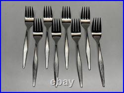 47pc Oneida Wm A Rogers Premier Windrift Stainless Flatware Set Service for 8