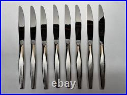 47pc Oneida Wm A Rogers Premier Windrift Stainless Flatware Set Service for 8