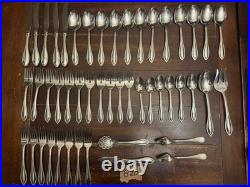 48 Pc Oneida American Harmony Arbor Stainless Flatware Set Service for 8 USA
