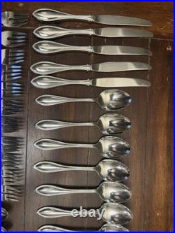 48 Pc Oneida American Harmony Arbor Stainless Flatware Set Service for 8 USA