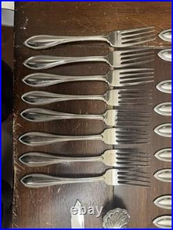 48 Pc Oneida American Harmony Arbor Stainless Flatware Set Service for 8 USA