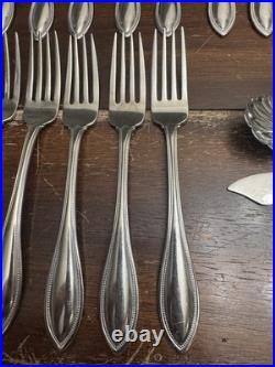 48 Pc Oneida American Harmony Arbor Stainless Flatware Set Service for 8 USA
