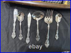 48 Pc Oneida Stainless Michelangelo CUBE Service For 8 + Serving Original Case