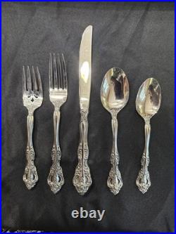 48 Pc Oneida Stainless Michelangelo CUBE Service For 8 + Serving Original Case