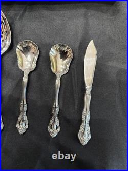 48 Pc Oneida Stainless Michelangelo CUBE Service For 8 + Serving Original Case