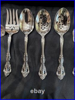 48 Pc Oneida Stainless Michelangelo CUBE Service For 8 + Serving Original Case