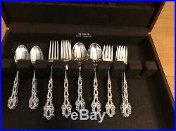 48 Pc Set Oneida Community CHANDELIER Stainless Flatware Service For 8 + Serving