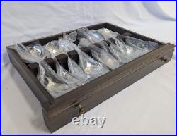 48 pc Oneida Golden Julliard Set 5 pc service for 8 plus 8 serving utensils 48 pc Oneida Golden Julliard Set 5 pc service for 8 plus 8 serving utensils
