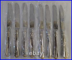 48 pc Oneida Golden Julliard Set 5 pc service for 8 plus 8 serving utensils