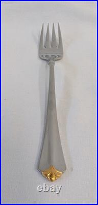 48 pc Oneida Golden Julliard Set 5 pc service for 8 plus 8 serving utensils 48 pc Oneida Golden Julliard Set 5 pc service for 8 plus 8 serving utensils