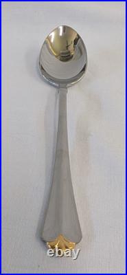 48 pc Oneida Golden Julliard Set 5 pc service for 8 plus 8 serving utensils
