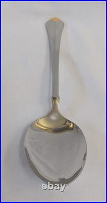 48 pc Oneida Golden Julliard Set 5 pc service for 8 plus 8 serving utensils