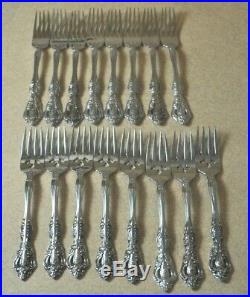 49 Oneida CUBE Stainless Steel Flatware-Svc for 8 Plus Serving MICHELANGELO